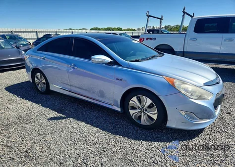 2013 Hyundai Sonata Hybrid Limited from USA, damaged, VIN KMHEC4A4XDA074463